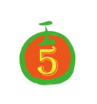 maruの数字0〜38（個別スタンプ：6）
