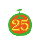 maruの数字0〜38（個別スタンプ：27）