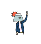 夜の落書き（個別スタンプ：1）