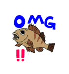 Scuba！おさかなスタンプ！マクロ 海水魚（個別スタンプ：34）