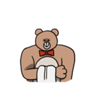 親切な熊さん（個別スタンプ：3）