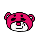 まろクマモジモジ4（個別スタンプ：1）