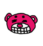 まろクマモジモジ4（個別スタンプ：2）