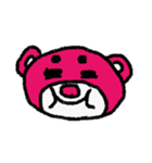 まろクマモジモジ4（個別スタンプ：6）