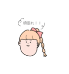 \前髪ぱっつん子の日常//（個別スタンプ：7）