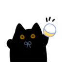 黒猫のくろは（個別スタンプ：3）