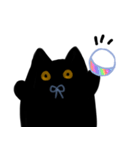 黒猫のくろは（個別スタンプ：4）