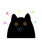 黒猫のくろは（個別スタンプ：15）