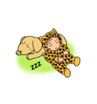 着ぐるみちゃん(ヒョウ柄)（個別スタンプ：31）