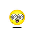 動くFACE YELLOW BALL（個別スタンプ：8）