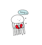 くらげちゃんたち 3（個別スタンプ：28）