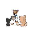 ぷよジャックラッセルテリア犬と家族（個別スタンプ：18）