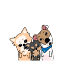 ぷよジャックラッセルテリア犬と家族（個別スタンプ：22）