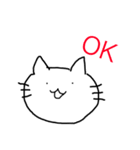 てきとうなネコ（個別スタンプ：1）