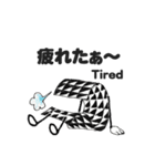 白黒テープ（個別スタンプ：38）