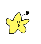 動く星(´>ω∂`)☆☆（個別スタンプ：7）