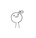 簡単ひとことシンプル表情（個別スタンプ：11）