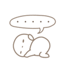 白いたぬき やまめ【日常生活編パート4】（個別スタンプ：28）