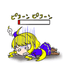 病み魔法少女るーたん（個別スタンプ：4）
