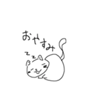 手書きのネコ(改)（個別スタンプ：16）