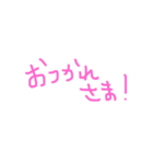 いろいろことば K（個別スタンプ：7）