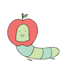 林檎 そして 毛虫（個別スタンプ：12）