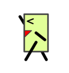 図形ちゃんスタンプ12（個別スタンプ：13）