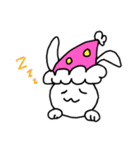 日常の謎ゆるうさぎ（個別スタンプ：3）