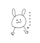 日常の謎ゆるうさぎ（個別スタンプ：16）