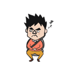 三角眉毛のおしげさん（個別スタンプ：2）