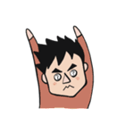 三角眉毛のおしげさん（個別スタンプ：6）