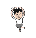 三角眉毛のおしげさん（個別スタンプ：10）