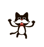 つけひげ子猫マダニャイの日常（個別スタンプ：30）
