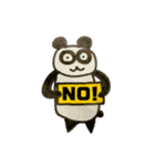 断る動物たち（個別スタンプ：6）