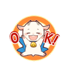 白やぎさんと黒やぎくん（個別スタンプ：9）