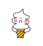 やさしい アイスクリーム（個別スタンプ：4）
