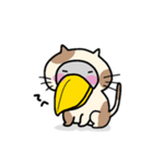 ごきげんハシビロコウ①（個別スタンプ：1）