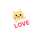 幸せ雲にゃん♡（個別スタンプ：4）