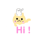 幸せ雲にゃん♡（個別スタンプ：13）