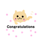 幸せ雲にゃん♡（個別スタンプ：18）