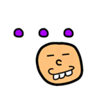 polka.Su*tamp34 ～丸顔の男◐～（個別スタンプ：5）