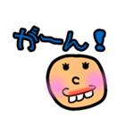polka.Su*tamp36 ～丸顔の女◎～（個別スタンプ：7）