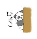 手書き風パンダ（個別スタンプ：22）