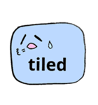 みっちりスライム（英語版）（個別スタンプ：12）