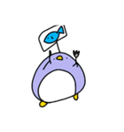 沼のペンギン（個別スタンプ：5）