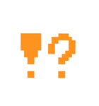 ドット文字（個別スタンプ：5）
