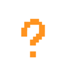 ドット文字（個別スタンプ：7）