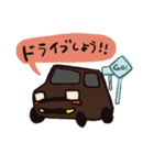 ゆるいクルマ  【ロサンジュさんたち】（個別スタンプ：16）