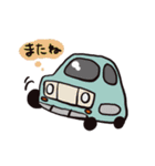 ゆるいクルマ  【ロサンジュさんたち】（個別スタンプ：17）