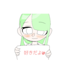 紙で伝える子スタンプ（個別スタンプ：1）